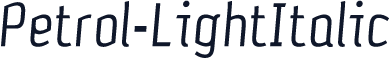 Petrol-LightItalic