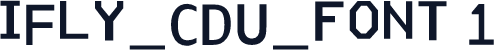 iFly_CDU_font 1