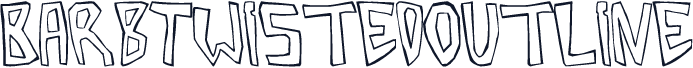 BarbTwistedOutline