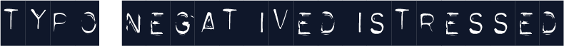 Typo-NegativeDistressed