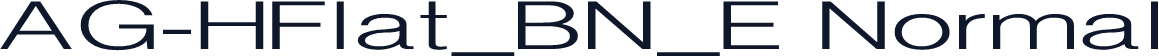 AG-HFlat_BN_E Normal