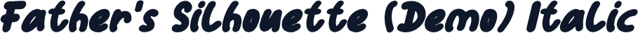 Father's Silhouette (Demo) Italic