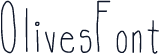 OlivesFont