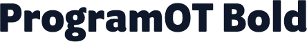 ProgramOT Bold