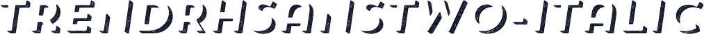 TrendRhSansTwo-Italic