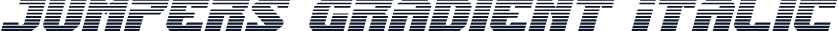 Jumpers Gradient Italic