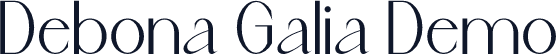 Debona Galia Demo