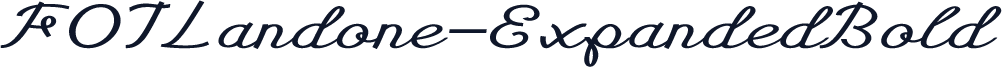 FOTLandone-ExpandedBold