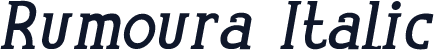 Rumoura  Italic
