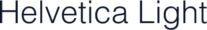 Helvetica Light
