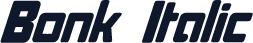 Bonk Italic