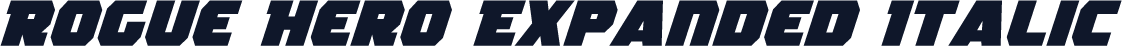 Rogue Hero Expanded Italic
