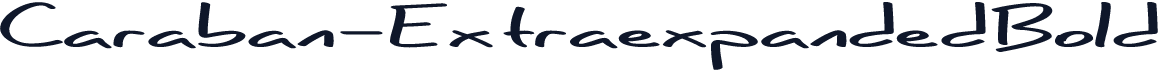 Caraban-ExtraexpandedBold