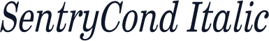 SentryCond Italic