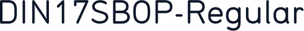 DIN17SBOP-Regular