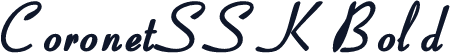 CoronetSSK Bold