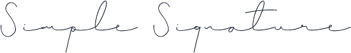 Simple Signature
