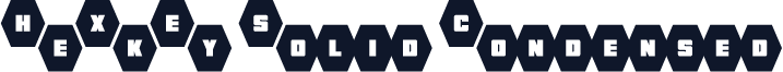 HeXkEy Solid Condensed