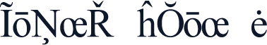 Infty Font 8