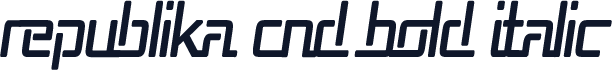 Republika Cnd Bold Italic