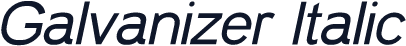 Galvanizer Italic