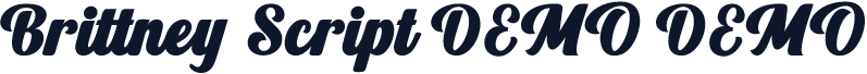 Brittney Script DEMO DEMO