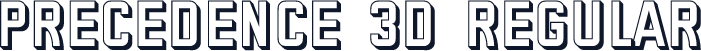 Precedence 3D Regular