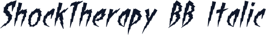 ShockTherapy BB Italic