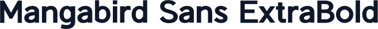 Mangabird Sans ExtraBold
