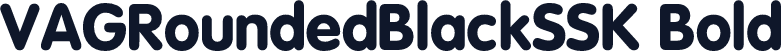VAGRoundedBlackSSK Bold