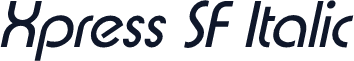 Xpress SF Italic