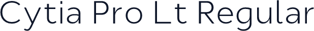 Cytia Pro Lt Regular