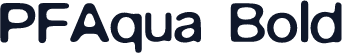 PFAqua Bold