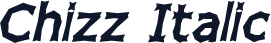 Chizz Italic