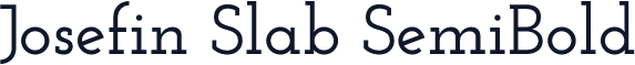 Josefin Slab SemiBold