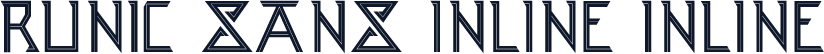 Runic Sans Inline Inline
