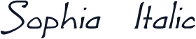 Sophia Italic