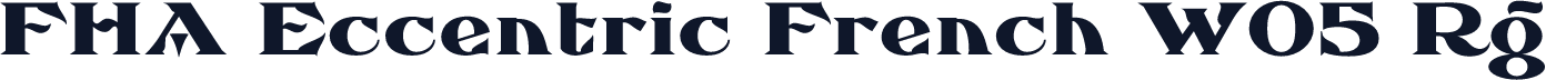 FHA Eccentric French W05 Rg