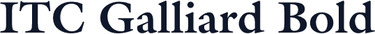 ITC Galliard Bold