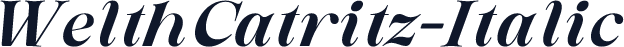 WelthCatritz-Italic