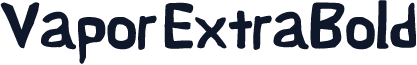 Vapor ExtraBold