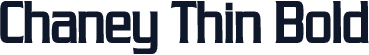 Chaney Thin Bold