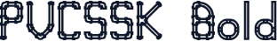 PVCSSK Bold