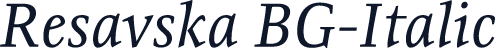 Resavska BG-Italic