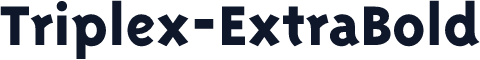 Triplex-ExtraBold