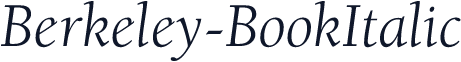 Berkeley-BookItalic