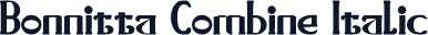 Bonnitta Combine Italic