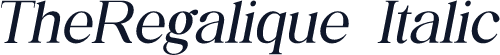 TheRegalique Italic