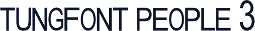 tungfont people 3