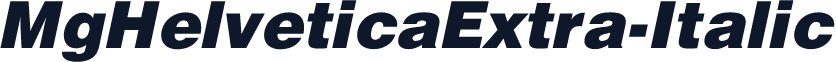 MgHelveticaExtra-Italic